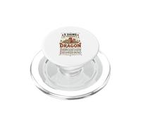 Dragon Lover Cute Funny Book Dragon Fantasy PopSockets PopGrip for MagSafe