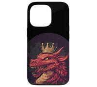 Dragon Majesty with Crown for Myth Lovers Case for iPhone 13 Pro