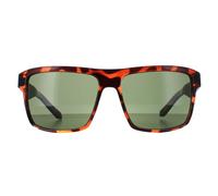 Dragon Men's Square Shiny Dark Tortoise G15 Green Space in Brown Dragon Brown One Size