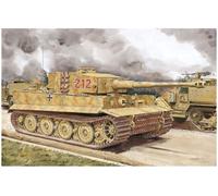 Dragon Models DR6947 Plastic War Vehicle Model, Tiger I Late Production W/Zimmer