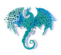 Dragon Mold, 3D Animal Silicone Molds, Non Stick Easy to Demold Dragon Resin Mould for Epoxy Resin Casting, Wall Hanging Craft, Casting Moulds