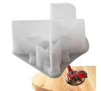 Dragon Molds for Resin Silicone Dragon Toy Crystal Epoxy Resin Casting Art