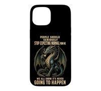 Dragon Mom People Should Stop Expecting Normal From Me Case for iPhone 15