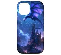 Dragon Moonlit Castle Fantasy Case for iPhone 12/12 Pro