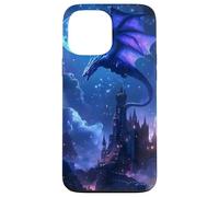 Dragon Moonlit Castle Fantasy Case for iPhone 13 Pro Max