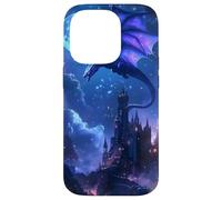 Dragon Moonlit Castle Fantasy Case for iPhone 14 Pro
