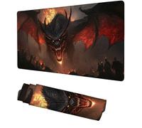 Dragon Mouse Pad Gaming Mat Abstract Mouse Mat Large, 1000x500x3mm Extended Mousemat Gaming Mousepad, Non-Slip Desk Pad, Washable Mousemat, Desk Protector, for Office, Keyboard, Laptop, PC, f-227