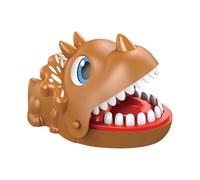 Dragon Mouth Game - 20cm Dinosaur Finger Biting Toy, Triangle Crocodile Teeth, Funny Interactive Skill | Kids Seniors Family Entertainment Hand Coordination Dentist Toy Fun Challenge Play Party Amusem