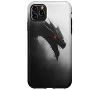 Dragon - Mystical Black and White Emerging from the Mist Case for iPhone 11 Pro Max