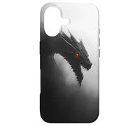 Dragon - Mystical Black and White Emerging from the Mist Case for iPhone 17