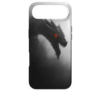 Dragon - Mystical Black and White Emerging from the Mist Case for iPhone Air