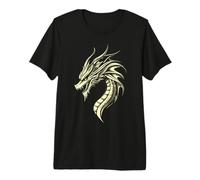 Dragon Mythical Creature I Love Dragons Funny Dragon Premium T-Shirt