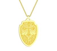 Dragon Necklace for Men Women Winged Dragon Charm Pendant Chain Unisex Protection Guardian Medallion Occult Jewellery Talisman Amulets Gifts (217G)