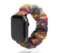 Dragon Neverland Scrunchies Watch Band Compatible with IWacth Series Replacement Strap 38mm/40mm