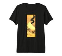 Dragon of Smoke Escaping Mount Fuji by Katsushika Hokusai Premium T-Shirt