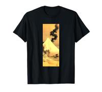 Dragon of Smoke Escaping Mount Fuji by Katsushika Hokusai T-Shirt