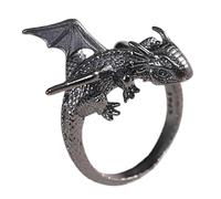 Dragon Open Ring Cool Gothic Hippie Fashion Jewelry