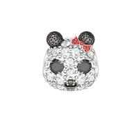 Dragon Owl Graduation Cat Pony Horse Mother Daughter Charm Bead Pendant 925 Sterling Silver Compatible With Pandora Charm Moments Bracelet (Panda Bear Crystal Red Bow Teddybear)