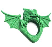 Dragon Page Holder Thumb Book Support Fantasy Reader Gift Accessory - 25+ Colour - Yellow - 1x