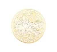 Dragon Pattern Wax Stamp Head Replacement Chinese New Year Gift Card, New Year Greeting Card Gift Decorative Art Collector Item Seal