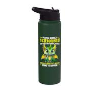 Dragon People Should Seriously Stop Expecting Normal from me Stainless Steel Insulated Water Bottle