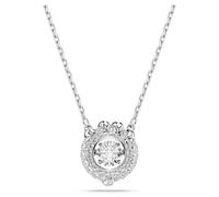 Dragon & Phoenix pendant, Dragon’s claw, White, Rhodium plated