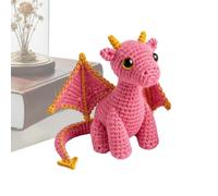 Dragon Plush, Pocket Beast, Crochet Figure, Tiny Creature, Knit
