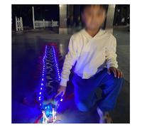 Dragon Poi LED Ribbon Poi for Luminous Dragon Dance - Perfect for Chinese Festivals & Celebration Dance Parties(Blue,16.4ft)