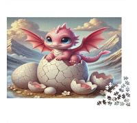 Dragon Premium 1000 Pieces Thick Cardboard Puzzle Snowy Mountains for Older Children 12+ Anxiety Relief Indoor Activity 38x26cm/1000pcs