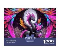 Dragon Premium Jigsaw Puzzle Designed for Relaxed Evenings, Featuring Fantasy with Refined British Visual Appeal, Suitable for Adults And Families Seeking Calm Focus 70x50cm/1000pcs