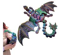 Dragon Puppets for Adults, Dragon Puppet for Adults, Animal Puppet - Animals with 3D Printing for Cute Finger Puppets, Hand Puppets for Everyone Little
