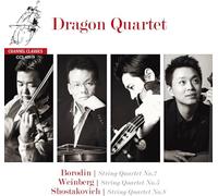Dragon Quartet - Borodin: String Quartet No. 2 In D Major; Shostakovich - String Quartet In C Minor Opus 110; Weinberg - String Quartet In B Flat Major Opus 27