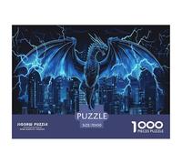 Dragon Quest 1000 Pieces Premium Jigsaw Age 14+ for Adults Cool Collage Effect, Fun Details, Educational, Challenging Puzzle Games 70x50cm/1000pcs