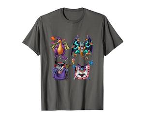 Dragon Quest I & II HD-2D Remake Boss Monsters T-Shirt, Men, Asphalt Grey, 6X-Large