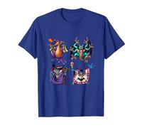 Dragon Quest I & II HD-2D Remake Boss Monsters T-Shirt, Men, Royal Blue, XX-Large