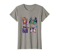 Dragon Quest I & II HD-2D Remake Boss Monsters T-Shirt, Women, Slate Grey, X-Small