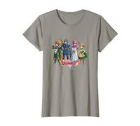 Dragon Quest I & II HD-2D Remake Heroes Art T-Shirt, Women, Slate Grey, Medium