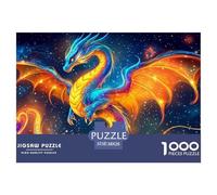 Dragon Quest Jigsaw Puzzles Puzzle for Adults Kids. 1000 Pieces Whimsical Challenge Toy Educational Games Home Decoration for Adults& Kids Age 14 Years Up 38x26cm/1000pcs