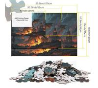 Dragon Quest1000 Pieces Jigsaw Puzzles for Adults Family Game Fun And Challenging for Home Decoration Great Gift Idea70x50cm/1000pcs
