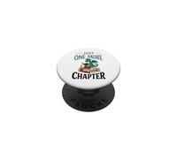 Dragon Reader Fantasy Book Lover Cozy Library reading PopSockets Adhesive PopGrip