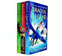 Dragon Realm Series Books 1 - 3 Collection Set By Katie & Kevin Tsang (Dragon Legend, Dragon Mountain & Dragon City)