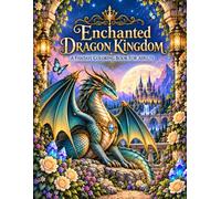 Dragon Realms: Enchanting Fantasy Coloring for Adults Featuring Dragons, Magical Creatures, Castles and Mystical Worlds