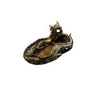 Dragon Resin Ashtray Traditional Chinese Art Decor For Home Office Desk Tea Ceremony Multifunctional Decorative Accessories Traditional Chinese Culture Ashtray