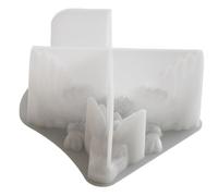 Dragon Resin Mold - Silicone 15.6x14.1cm | Resin Mold, Crystal Winged Dragon Epoxy Molds | Home Parties Decorations Fondant Cake Decorating Concrete Cement Clay Craft Use