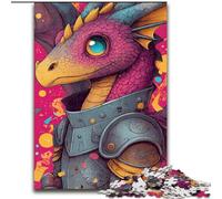 Dragon Rider Jigsaw Puzzles for Teenagers 1000 Jigsaws, Fun Games Every Piece Is Unique - Challenging Family Fun Game (26x38cm)