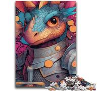 Dragon Rider Jigsaw Puzzles for Teenagers 1000 Piece, Family Fun Games Fun at Home Activities, Birthday Present, Travel Gifts 26x38cm