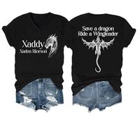Dragon Rider Shirt Women, Xaddy Shirt, Ride A Wingleader T Shirt