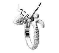 Dragon Ring, lightweight, ergonomic, Retro - high-performance functional sleek premium durable compact Adjustable Men Cool Gothic, Hippie Rings Fashion Silver, Plated Open Punk Women | Men Women
