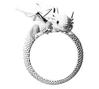 Dragon Rings, high-performance, lightweight, Adjustable - versatile Vintage Open Ring Women, Cool Gothic Hippie Fashion, Silver Plated Punk Men | Men Women functional stylish sturdy
