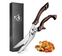 DRAGON RIOT Heavy Duty Poultry Shears, Kitchen Scissors for Meat, Chicken | Multipurpose Stainless Steel Cooking Kitchen Shears, Ergonomic Non-Slip Handle, Gifts for Women